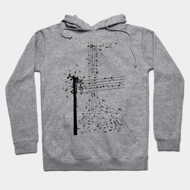 Morning song Hoodie by CindyS